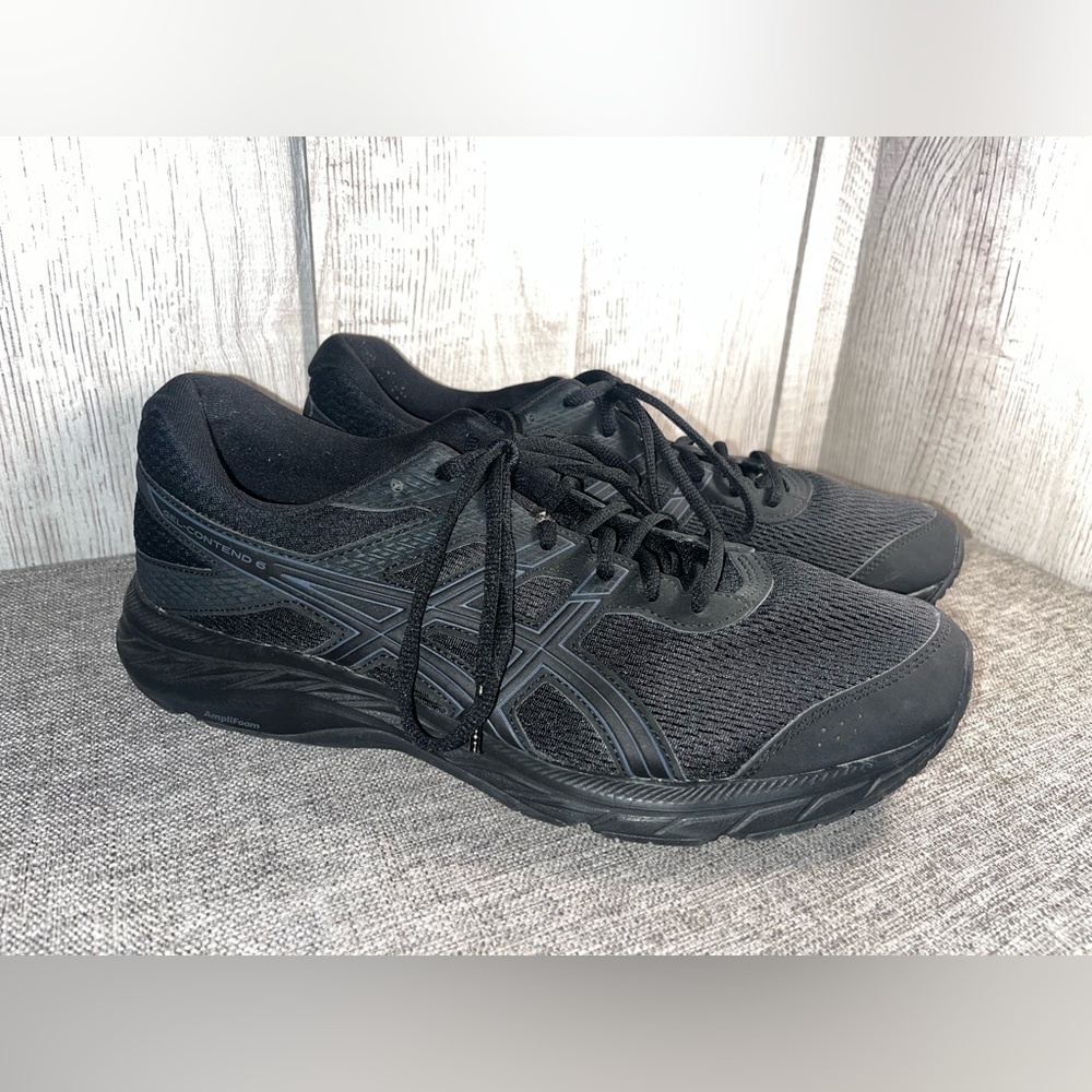 ASICS Men's Black Athletic Shoes